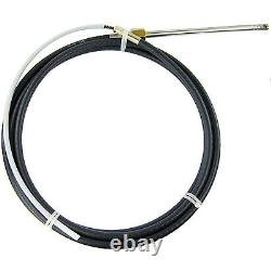 14 FT Marine Engine Turbine Rotary Steering System Boat Mechanical Cable & Wheel