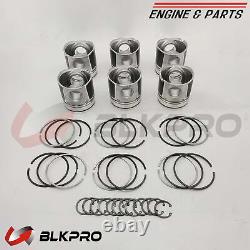 6 Engine Piston Kit For Cummins 4BT 6BT ISB/ISD6.7 QSB3.9 3802030 3903579