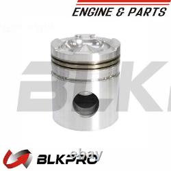 6 Engine Piston Kit For Cummins N855 NT 14L 3804336 3076809 3076811 3804338