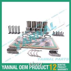 For Yanmar Marine Engine Parts 4JH4E 4JH5E Overhaul Rebuild Kit good quality