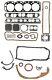 Marine Set Withhead+oil Pan Gaskets Mercruiser Volvo Withgm 3.0l 181 140-hp 1pc Late