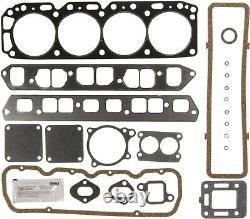 MARINE Set withHead+Oil Pan Gaskets Mercruiser Volvo withGM 3.0L 181 140-hp 1pc LATE