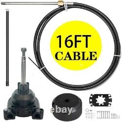 Marine Outboard Engine Remote Steering Gear Control Kit Starwheel 15FT