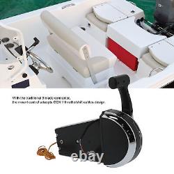 Marine Outboard Mount Control Box Top Single Engine Console Kit For Newer Fo