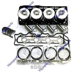 N4.115 Piston with Ring, Head Gasket, Rod Bearing For Nanni Marine Engine Parts