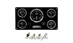 Universal Engine Marine Instrument Panel Pre-Wired with Senders