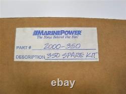 Kit de pièces de rechange pour moteur marin Marine Power 2000-350 350ci Small Block NEUF