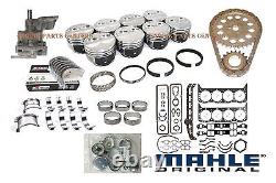 Kit moteur complet Mercruiser 228 5.0LX : Pistons + Arbre à cames + Roulements + Joints 1PC
