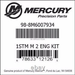 NOUVEAU Mercury Marine 1er Mate 2 Kit de système de sécurité du moteur double #8M6007934