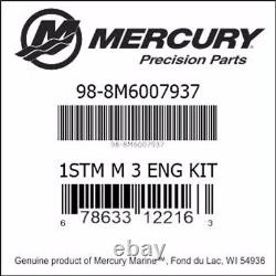 NOUVEAU kit de système de sécurité moteur Mercury Marine 1st Mate 3 Triple Motor #8M6007937